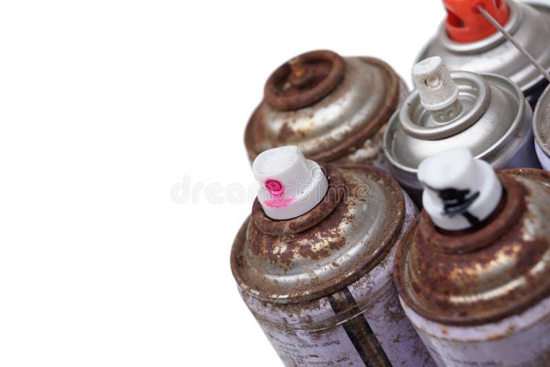 Aerosol cans stock photo. Image of paint, ecology, harm 92498048