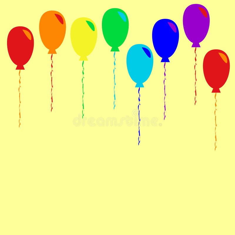 Aerostati felici royalty illustrazione gratis