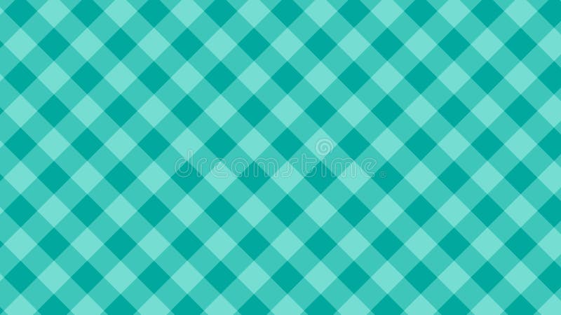 Aestesisk grön diagonal gingham-kontroll med platta schackbrädesbild perfekt för bakgrundsdroppar i skrivbordsunderlägg vektor illustrationer