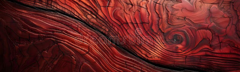 Aesthetic cherry wood pattern of a tree trunk with a unique and fascinating wood texture. Background for website, business, print stock illustration