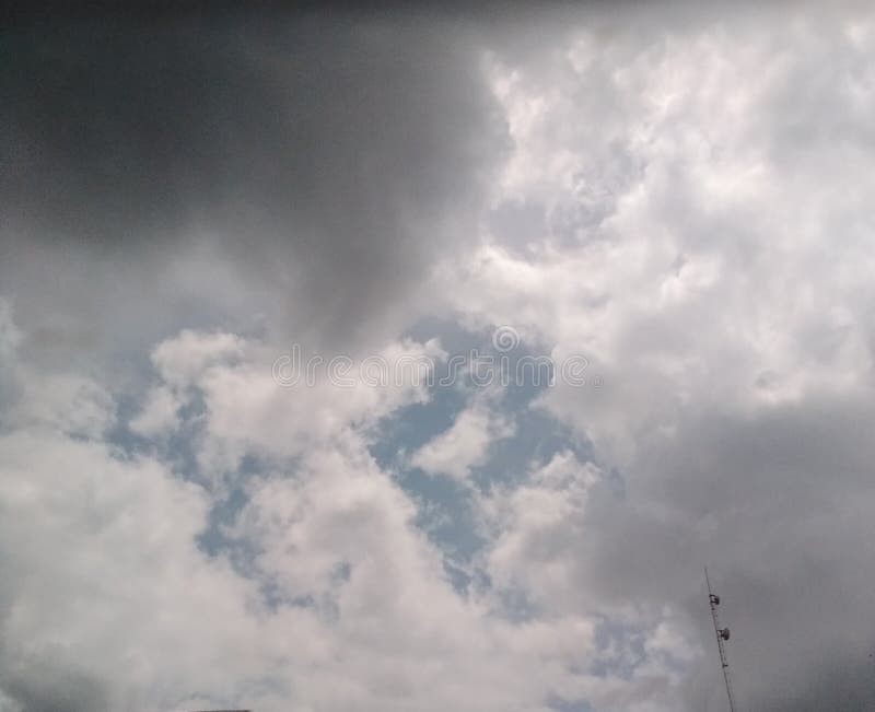 Aesthetic white clouds stock image. Image of cloud, clouds 262964283