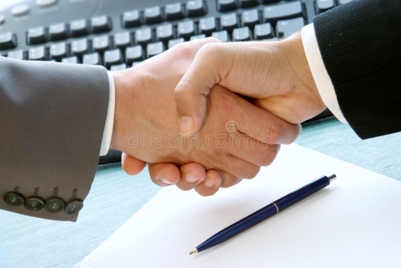 Affaire faite photo stock Affaire faite photo stock
