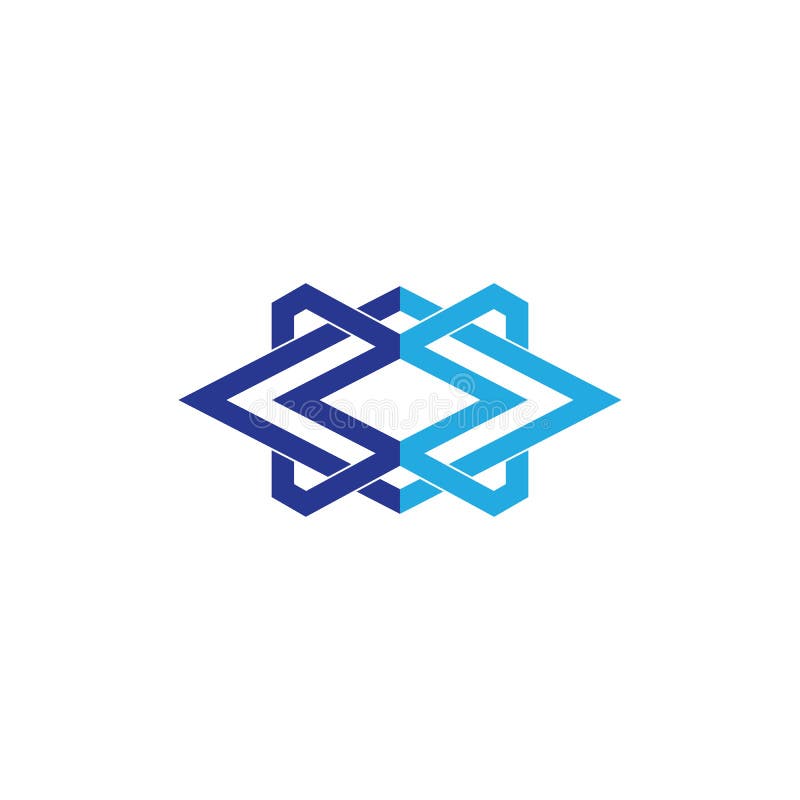 Affaires abstraites Logo Design illustration de vecteur Affaires abstraites Logo Design illustration de vecteur