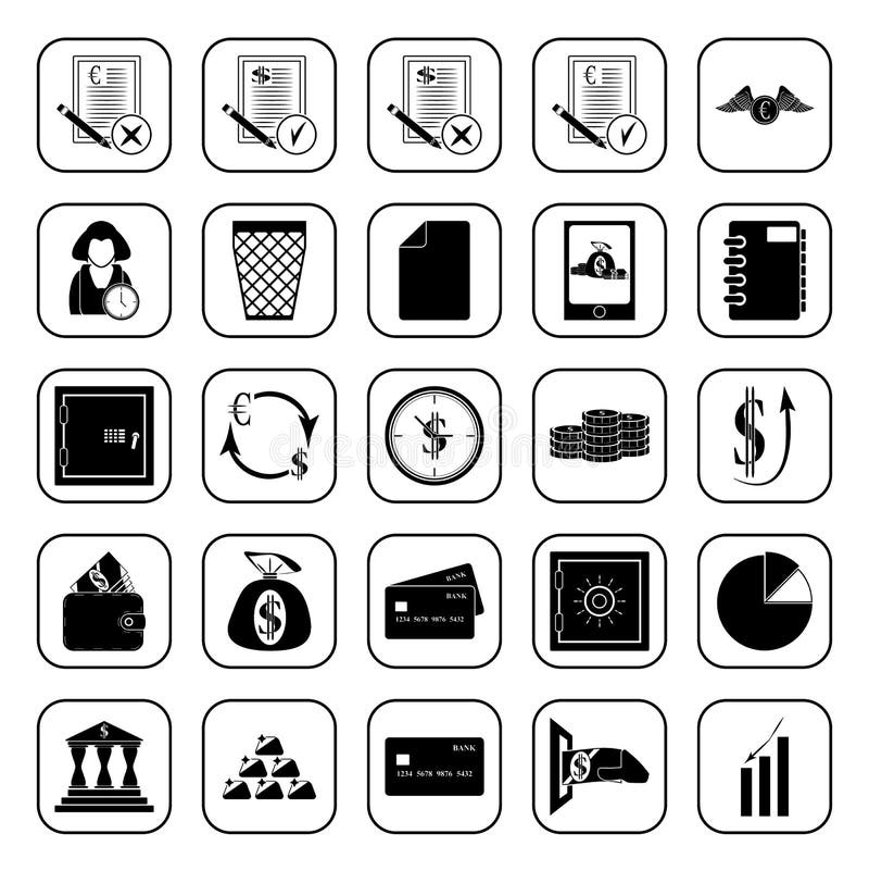 Affaires, bureau illustration stock Affaires, bureau illustration stock