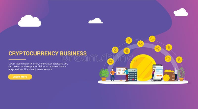 Affaires de débarquement de cryptocurrency d'ux d'ui de calibre de page de conception de site Web avec le divers genre de technol illustration libre de droits Affaires de débarquement de cryptocurrency d'ux d'ui de calibre de page de conception de site Web avec le divers genre de technol illustration libre de droits