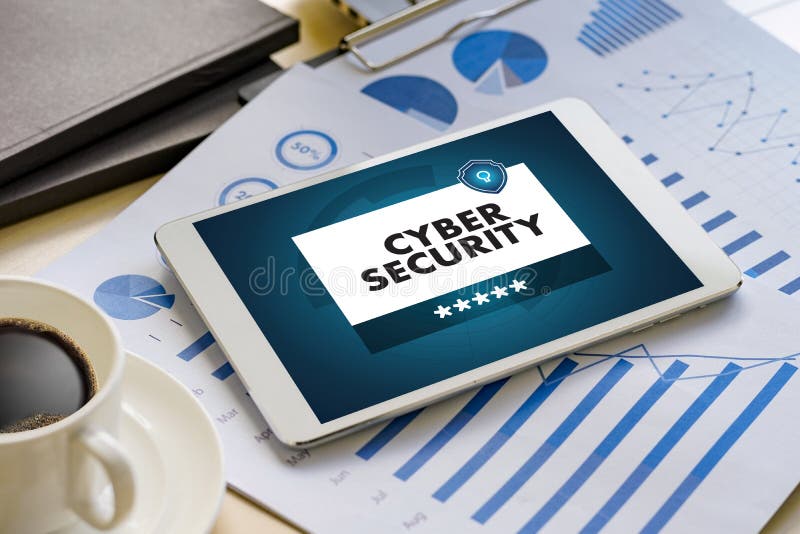 Affaires de SÉCURITÉ de CYBER, technologie, alerte d'antivirus de pare-feu pro image libre de droits Affaires de SÉCURITÉ de CYBER, technologie, alerte d'antivirus de pare-feu pro image libre de droits