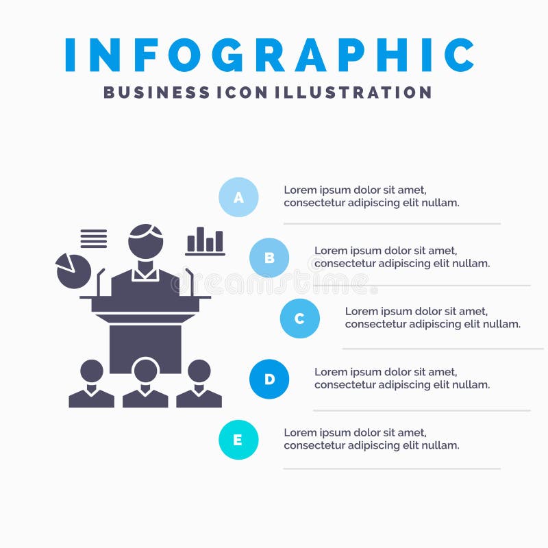 Affare, conferenza, convenzione, presentazione, modello di Infographics di seminario per il sito Web e presentazione Icona grigia royalty illustrazione gratis Affare, conferenza, convenzione, presentazione, modello di Infographics di seminario per il sito Web e presentazione Icona grigia royalty illustrazione gratis