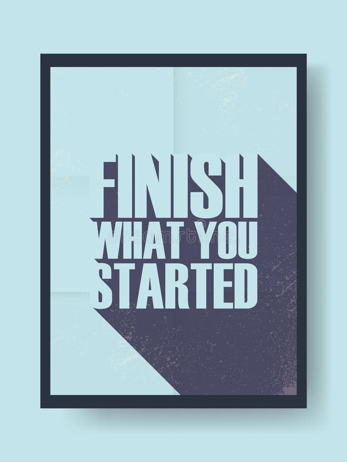 Affiche de motivation avec l'illustration inspirée de vecteur de citation Bannière sur le mur dans le rétro style de vintage et c illustration libre de droits Affiche de motivation avec l'illustration inspirée de vecteur de citation Bannière sur le mur dans le rétro style de vintage et c illustration libre de droits