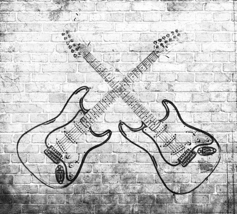 Affiche grunge de musique rock illustration stock Affiche grunge de musique rock illustration stock