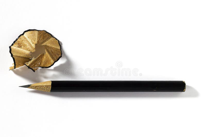Affilez le crayon image stock Affilez le crayon image stock