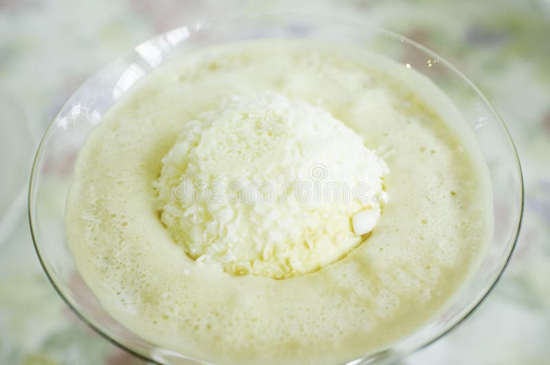 Affogato royalty free stock image