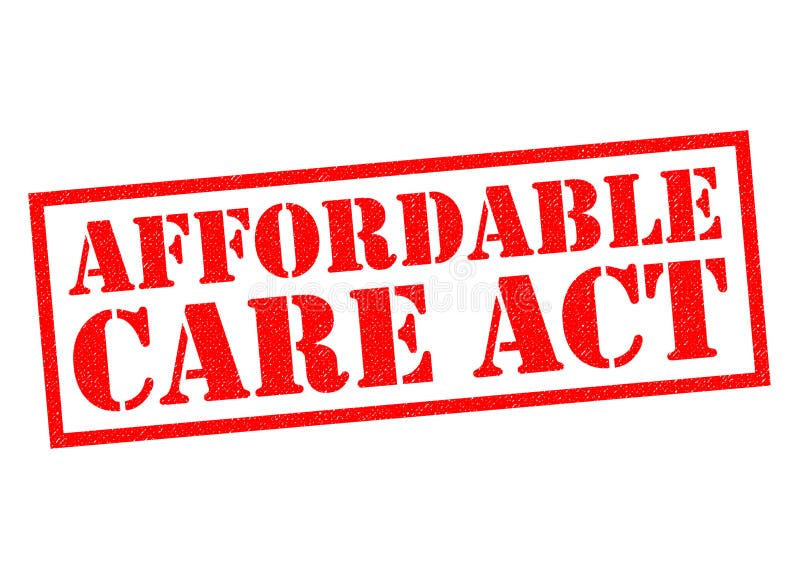 AFFORDABLE CARE ACT vector illustration