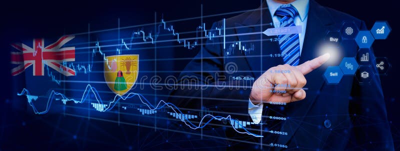Affärsman som berör dataanalysprocesssystemet med KPI:s finansiella kartor, instrumentpanel för lager och marknadsföring på virtu royaltyfri fotografi