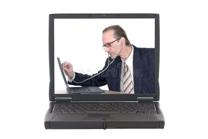 Affärsmandatordoktor arkivfoton