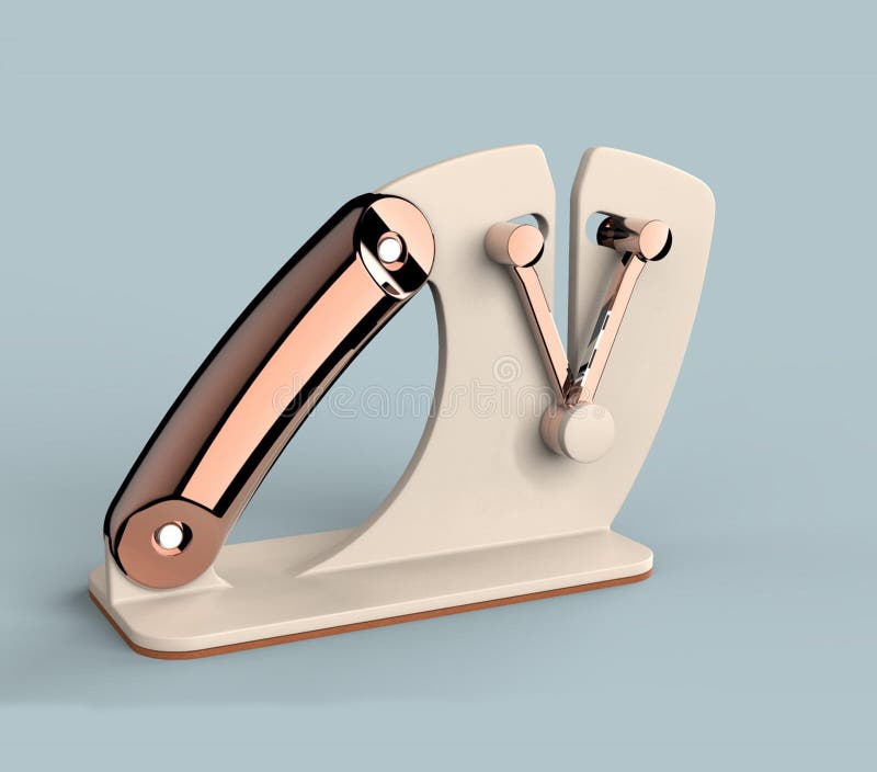 Affûteuse de couteau facile et sûre pour que chacun emploie image libre de droits Affûteuse de couteau facile et sûre pour que chacun emploie image libre de droits