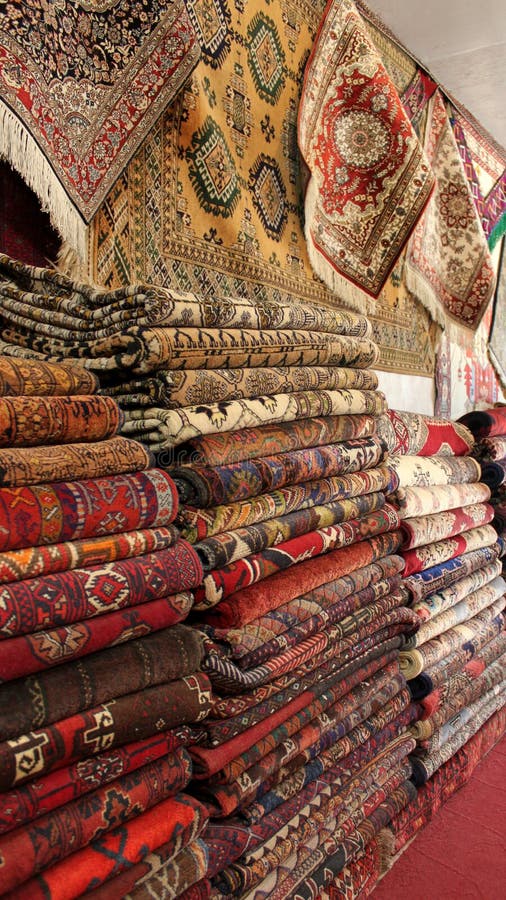 Afghan carpets stock photo. Image of cloth, colour, specimen 11884552