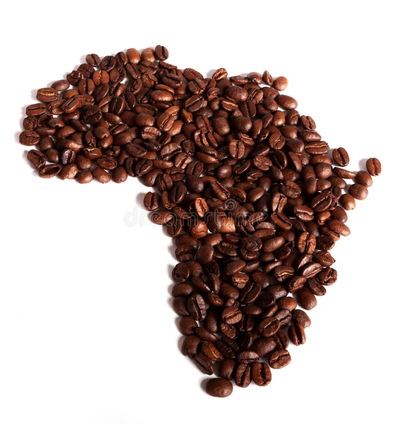 Coffee map stock image. Image of coffee, cartography 14352887