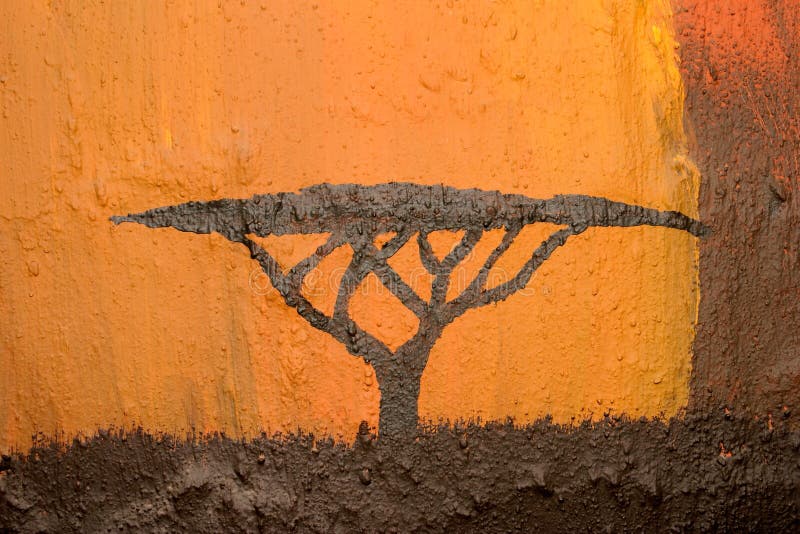 African Acacia tree