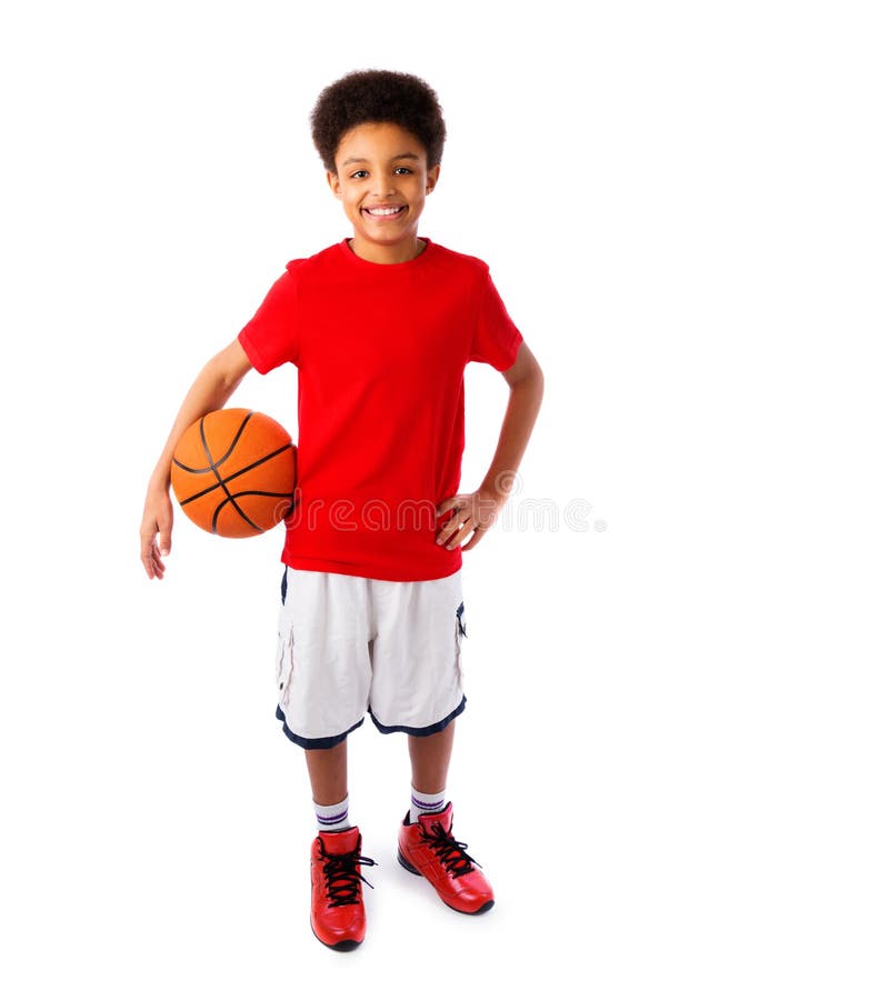 African American basketball player