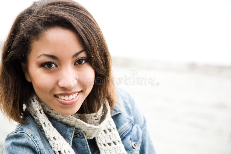 African american beautiful woman στοκ φωτογραφίες με δικαίωμα ελεύθερης χρήσης