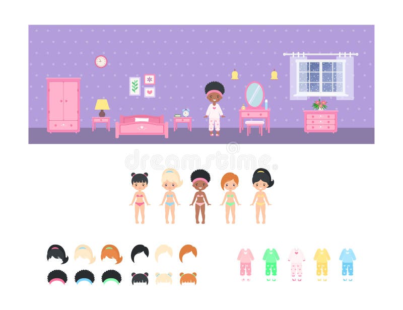 Paper Doll + Paper Doll House