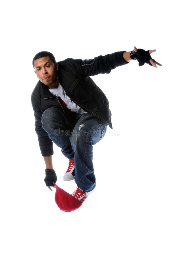 Hip Hop Dancer stock image. Image of person, male, portrait 18617779