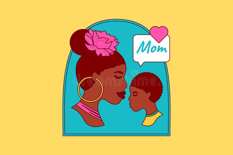 Mothers Day Png, Mother's Day art, Black Mother and daughter clipart,  melanin png, mom sublimation designs, mom stickers, African American