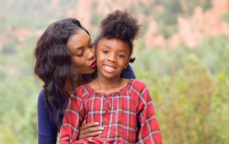 African American Mother and Child stock photos African American Mother and Child stock photos