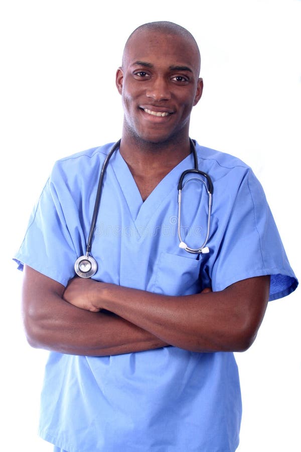 African Amrican Male Nurse