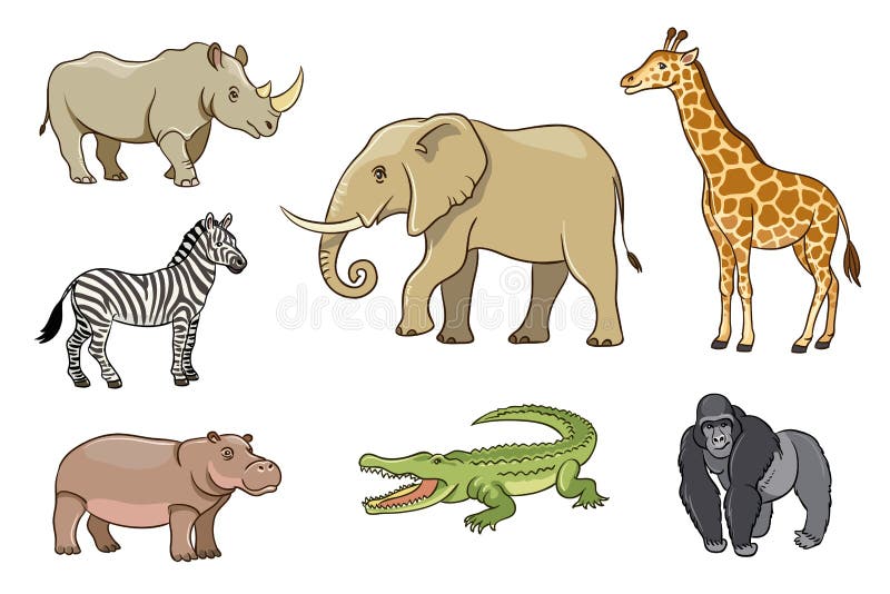 African Savanna Animals Cartoon Style Stock Illustrations – 419 African  Savanna Animals Cartoon Style Stock Illustrations, Vectors & Clipart -  Dreamstime