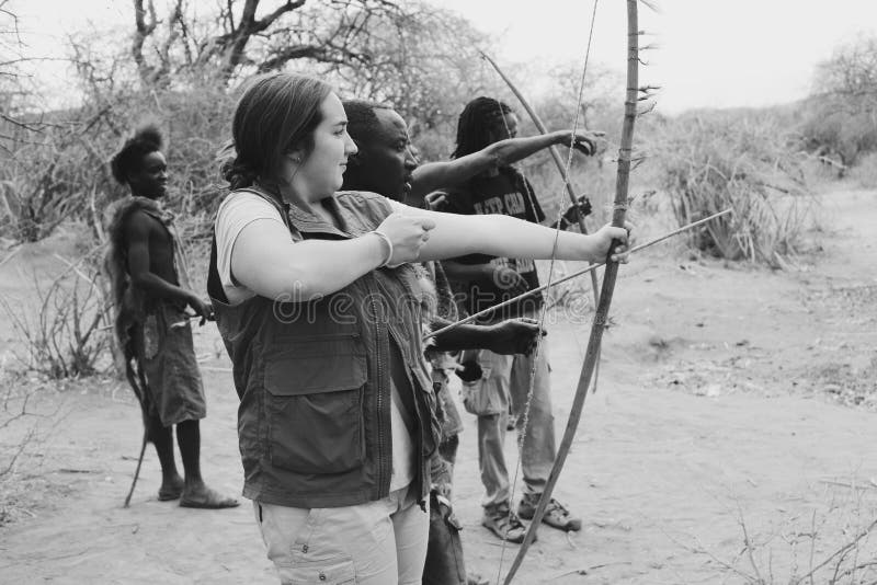 African Archery editorial stock photo. Image of african 77256938
