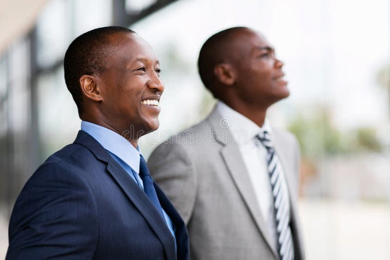 African businesspeople looking away royalty free stock photos African businesspeople looking away royalty free stock photos