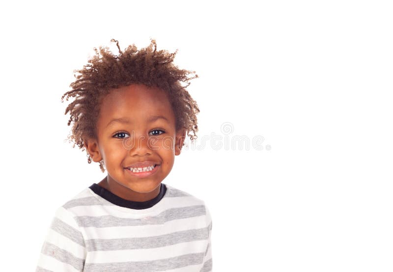African Child Making Funny Faces Stock Image Image of beauty