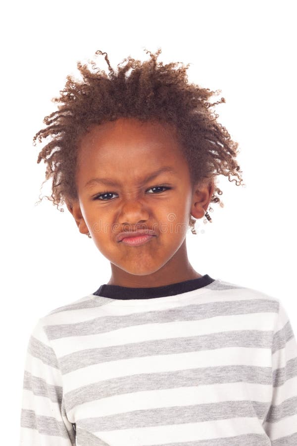 African Child Putting Mean Face Stock Photos Free & RoyaltyFree Stock Photos from Dreamstime