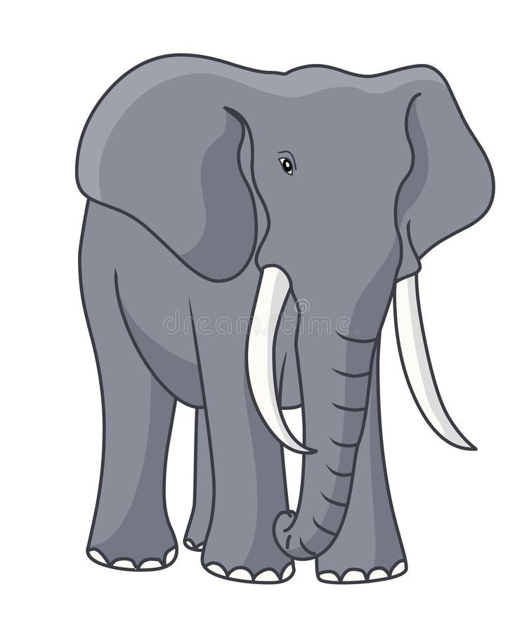 Free African Elephant Svg 570 SVG PNG EPS DXF File