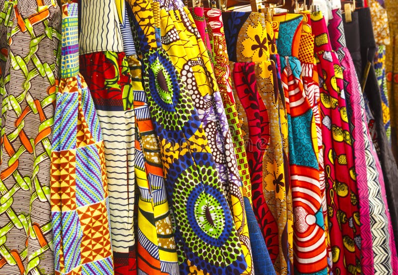 African Fabric stock image. Image of outdoor, fabric - 58447969