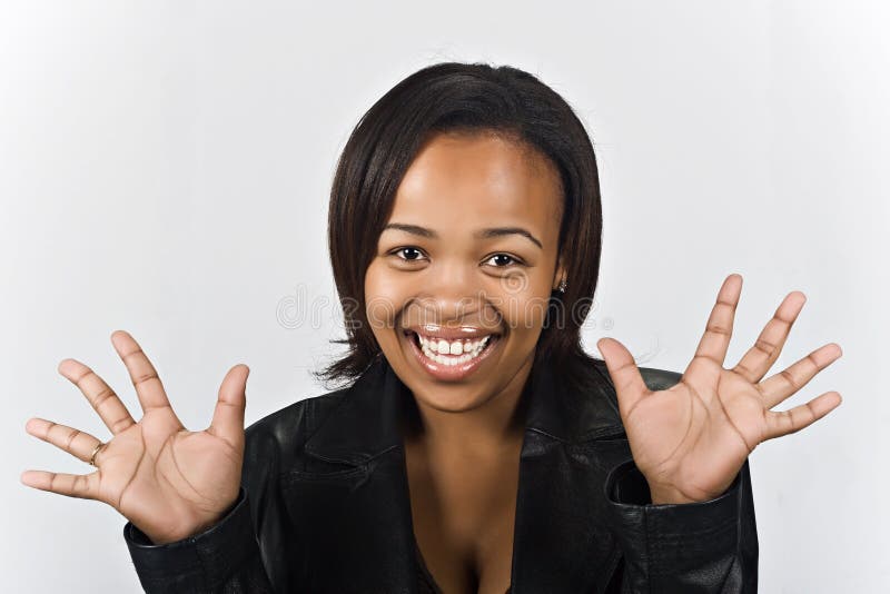 African girl stock image. Image of dressed, casual, africa - 3486805