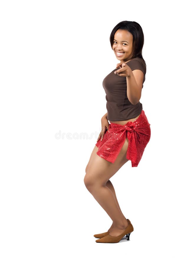 African Girl Dancing Royalty Free Stock Photo - Image: 3542745