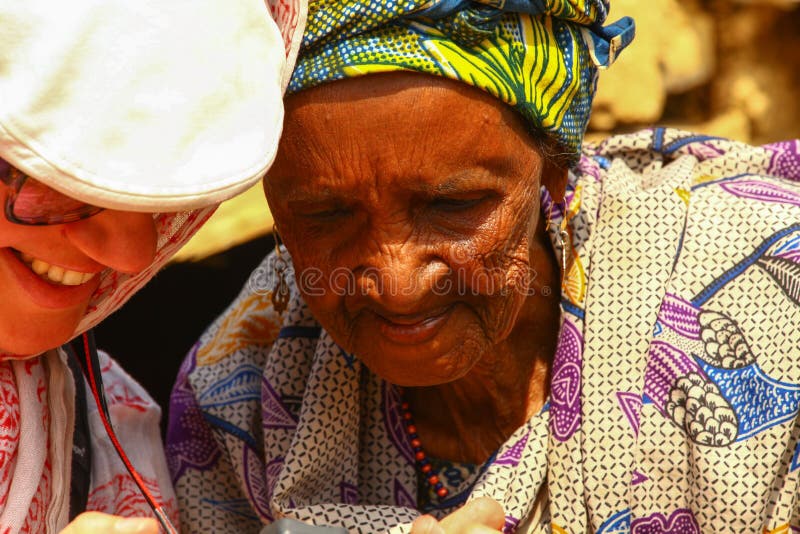 Senior African Woman Granny