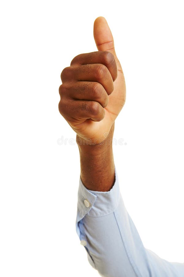 Hand with Thumb and Index Finger Stock Image Image of background