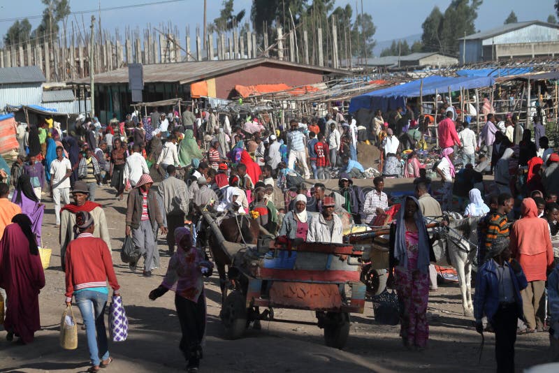African market in Ethiopia editorial photo. Image of markets 90135741