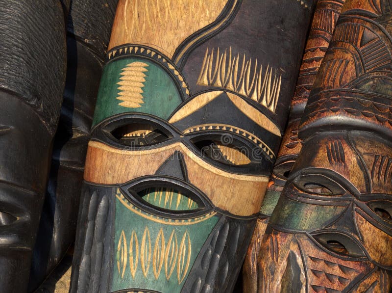 African mask royalty free stock photos