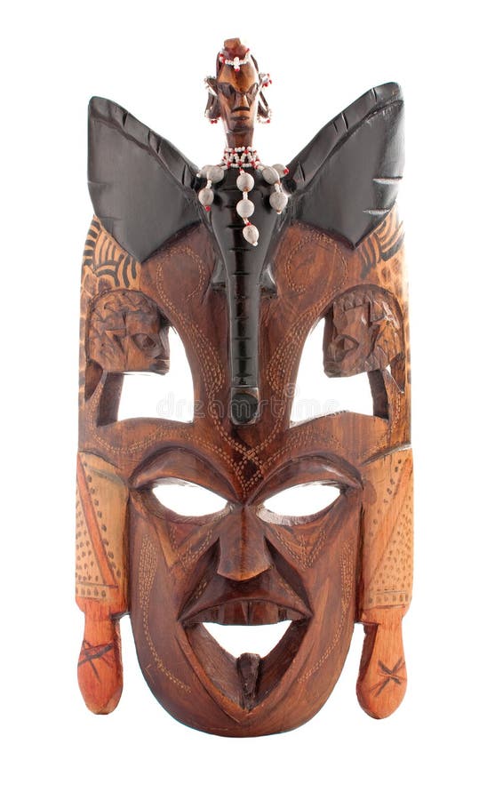 African Mask stock image. Image of human, kenya, head 23208489