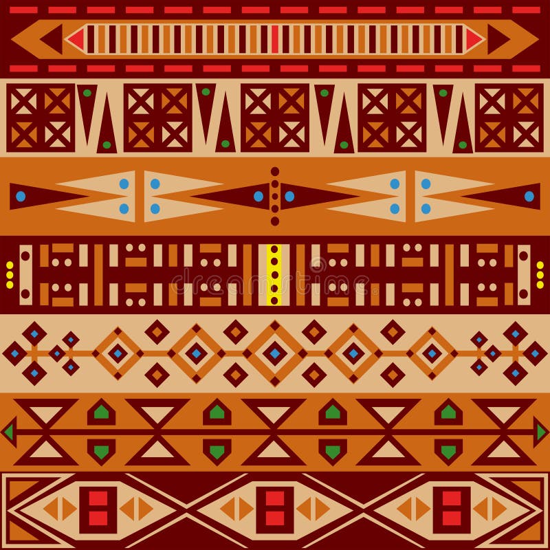 African pattern vector illustration