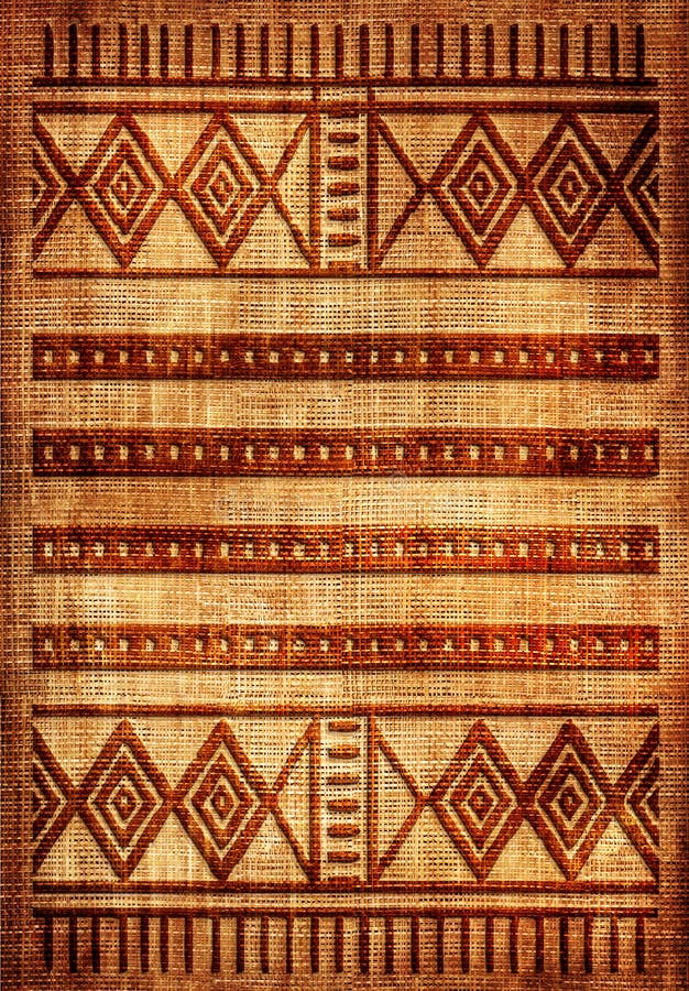 Textúra staré africké koberec.