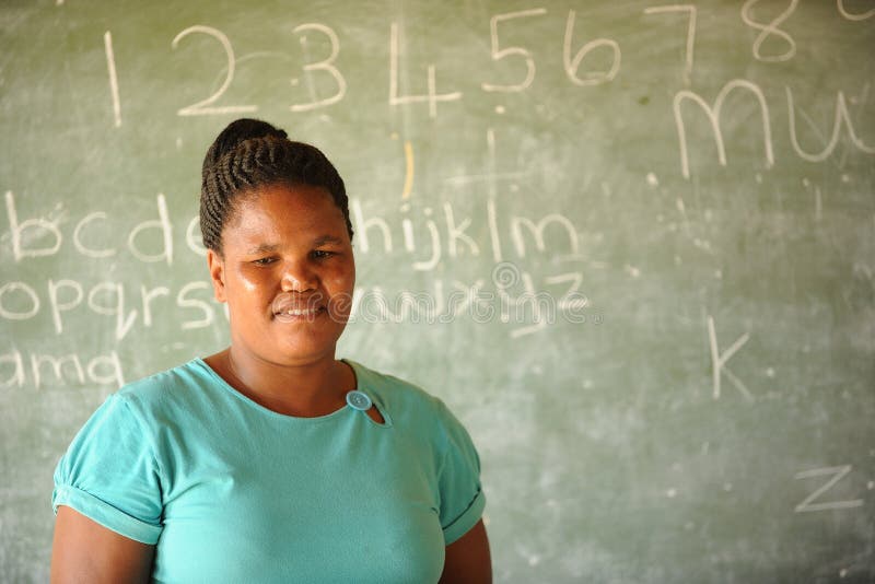 African School childrens teacher