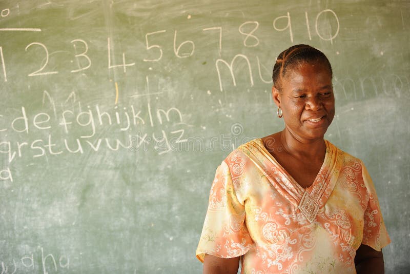 African School childrens teacher