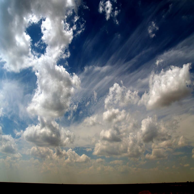 African Sky (square Format ) Stock Photo Image of clouds, forms 6405340