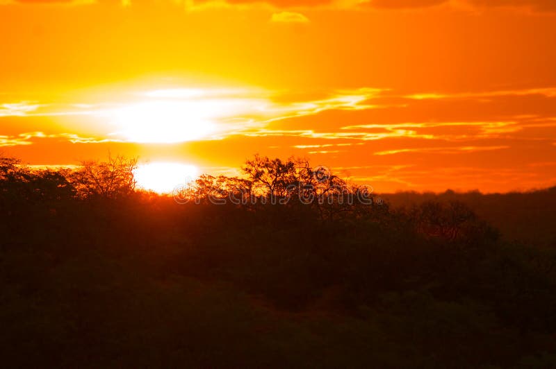 African Sunset in Kenya Marafa Hells Kitchen