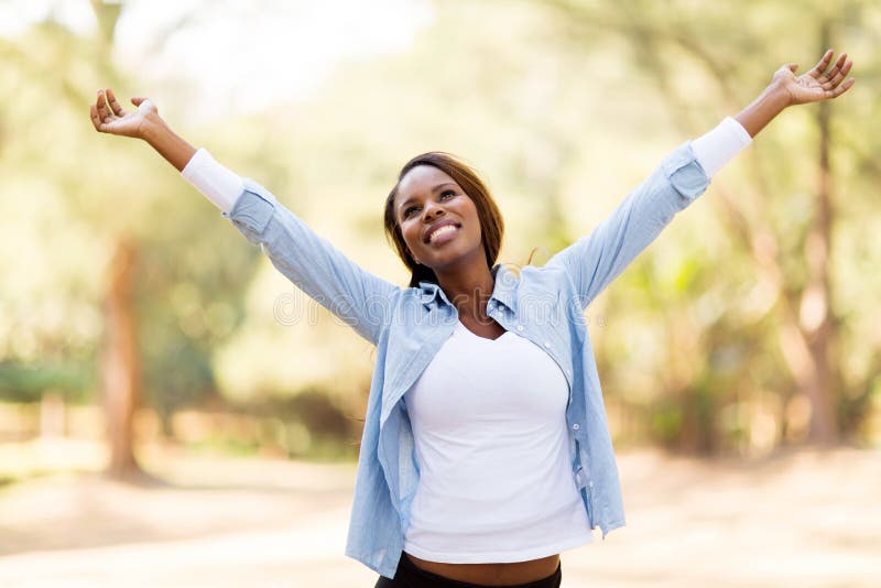 450 African Woman Arms Outstretched Stock Photos - Free & Royalty-Free Stock  Photos from Dreamstime